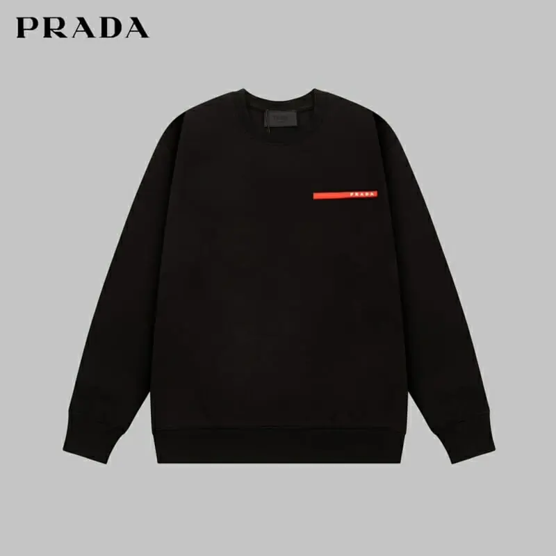 prada sweatshirt manches longues pour unisexe s_1237173